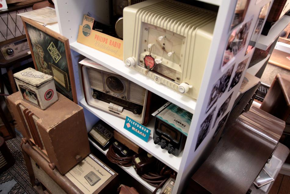Sammlung alter Radios von Jörg Chowanetz